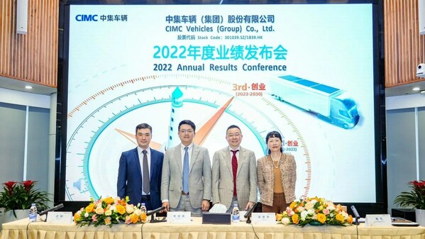 中集车辆2022年逆势破局成功，吹响第三次创业号角