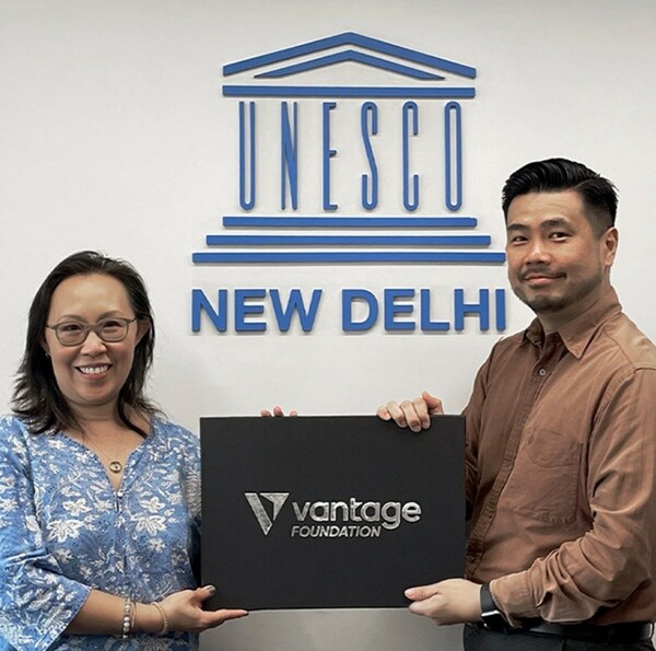 vantage foundation supports education activities of the unesco south asia regional office in new delhi in india