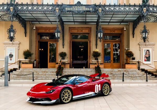 automobili pininfarina battista edizione nino farina in monaco 1