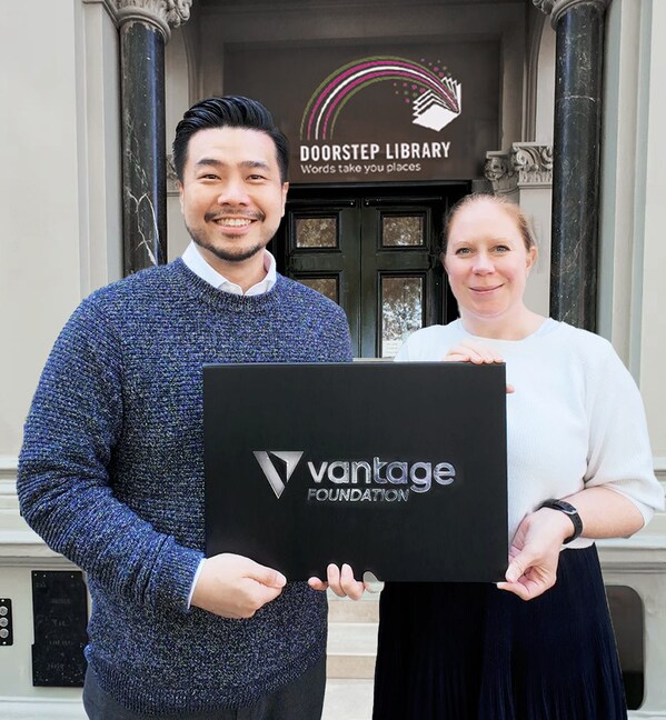 vantage foundation partners with doorstep library to enhance literacy among families living in areas of disadvantage in the uk