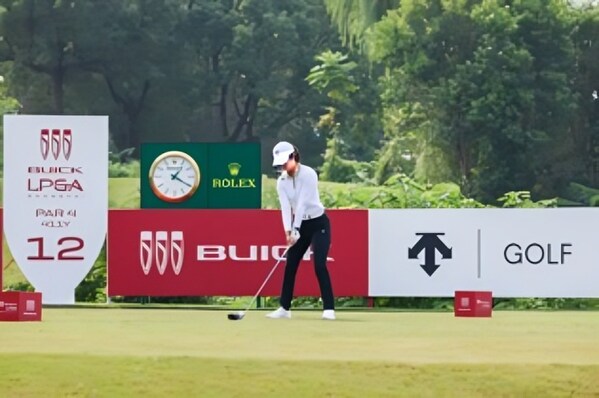 全力以赴，精准挥杆 迪桑特高尔夫见证2024别克lpga锦标赛精彩瞬间